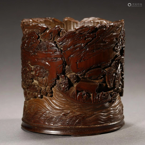 QING DYNASTY,CHINESE CARVED B…