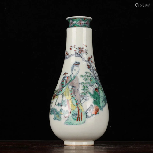 ANCIENT CHINESE DOUCAI VASE