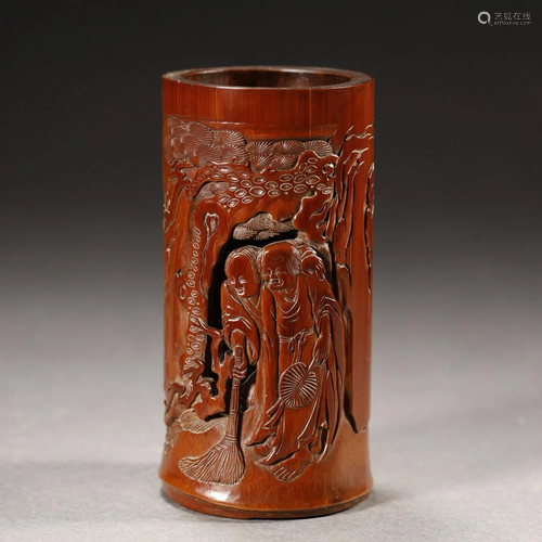 QING DYNASTY,CHINESE CARVED B…