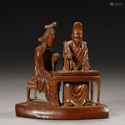 QING DYNASTY,CHINESE CARVED B…