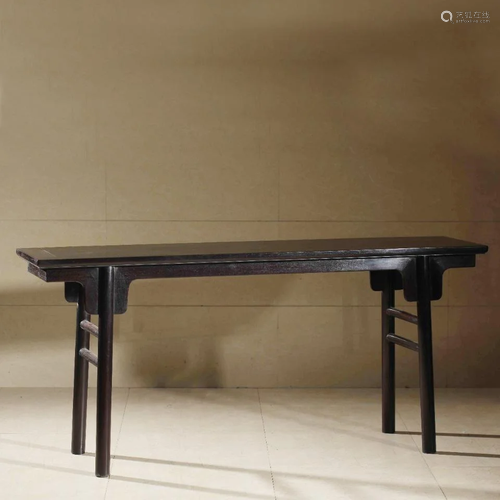 ANCIENT CHINESE RED SANDALWOOD TABLE