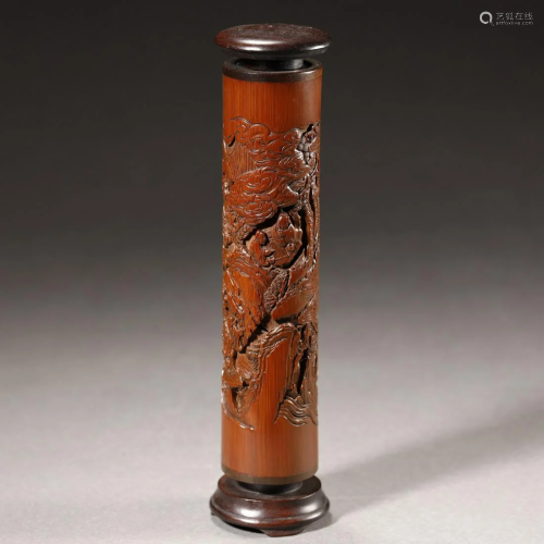 QING DYNASTY,CHINESE CARVED B…