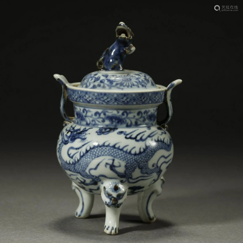ANCIENT CHINESE BLUE AND WHITE 