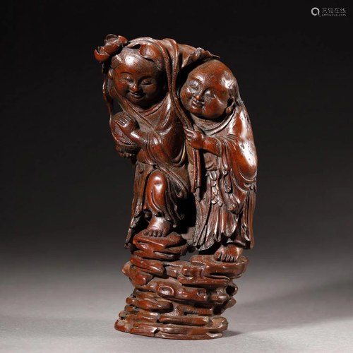 QING DYNASTY,CHINESE CARVED B…