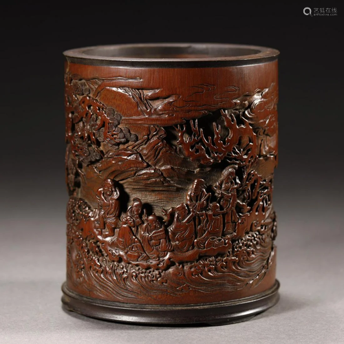 QING DYNASTY,CHINESE CARVED B…