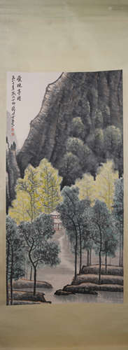 Modern Li keran's landscape painting