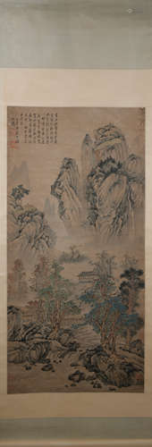 Song dynasty Xia gui's landscape painting