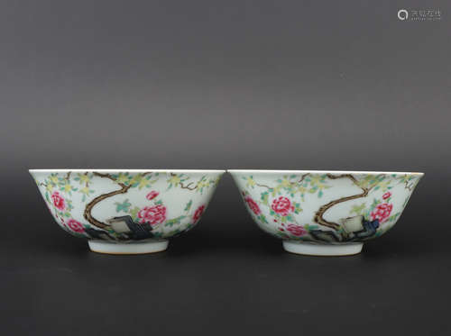 Qing dynasty famille-rose bowl