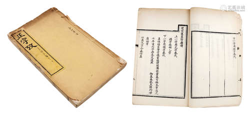 清  正字攷 江山千古 纸本 1册