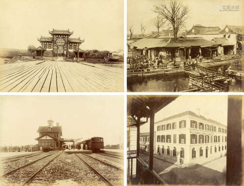 威廉·桑德斯等 1870-1890s 威廉·桑德斯等 清末上海旧影（30张） 蛋白照片 / Albumen Print
