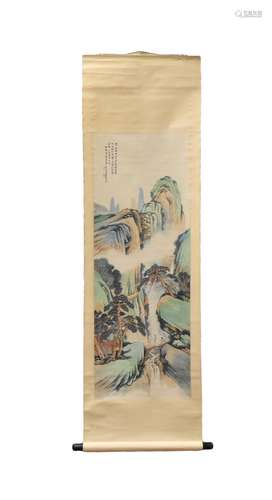 Chinese Painting of Landscape, Wu QingXia