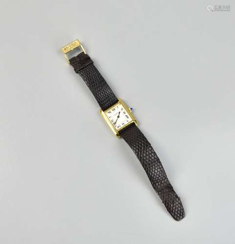 Cartier, 18K Carat Gold Women Watch