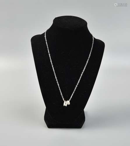 Agnes B. Sterling Silver Necklace