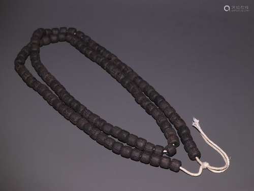 A Chinese Agarwood Rosary