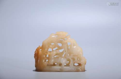 A Chinese Hetian Jade Ornament