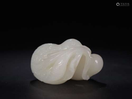 A Chinese Hetian Jade Hand Piece