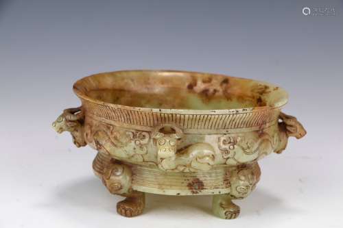 An Ancient Jade Censer in wartime in the seventeenth century
