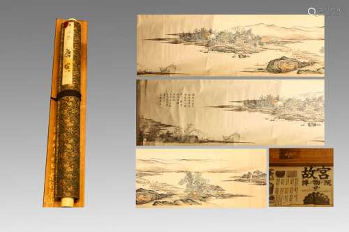 Tang Yin's Long Scroll in the fourteenth century
