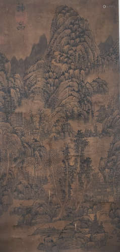 A Chinese Landscape Painting, Li Song Mark