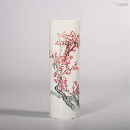 the Qing dynasty            Pastel pen holder