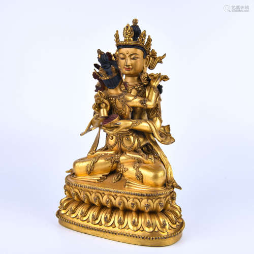 the Ming dynasty            Double figure of vajrasatra