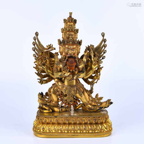 the Ming dynasty            Horse head Vajra protector