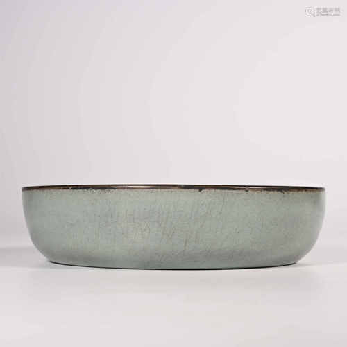 Song dynasty            Ge glazed plate