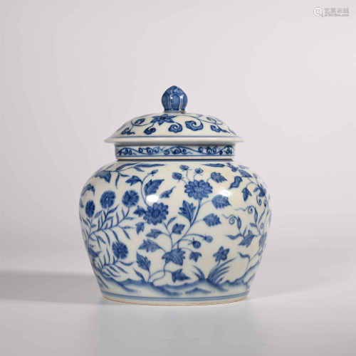 Mingchenghua            Blue and white jar