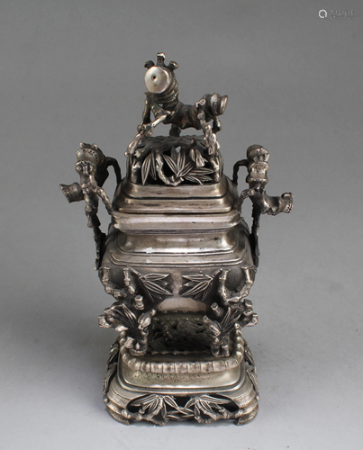 A Bronze Censer with Stand