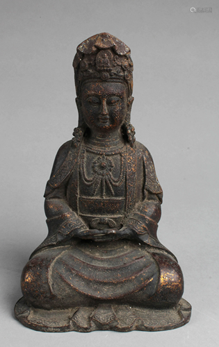 Chinese Bronze Buddha Statue