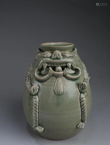 A Pottery Jar