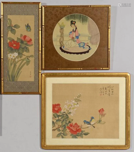 Three of Chinese Paintings