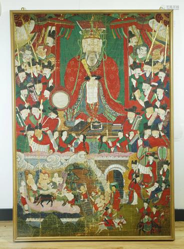 Chinese Taoist Celestial Master Surrounding Court