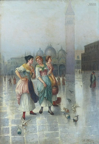 ALOIS TELARIK VENETIAN PAINTING ST. MAR…