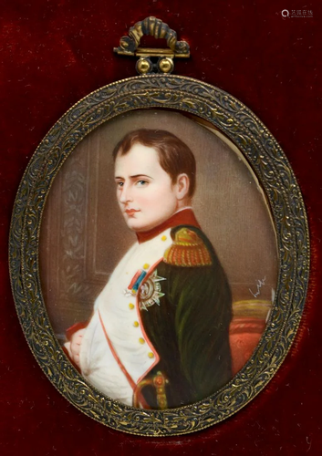 NAPOLEON MINIATURE PAINTING