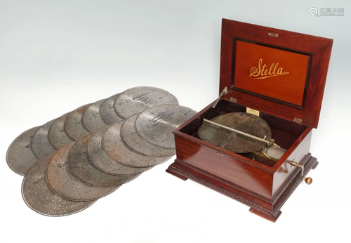 STELLA MUSIC BOX WITH DISCS