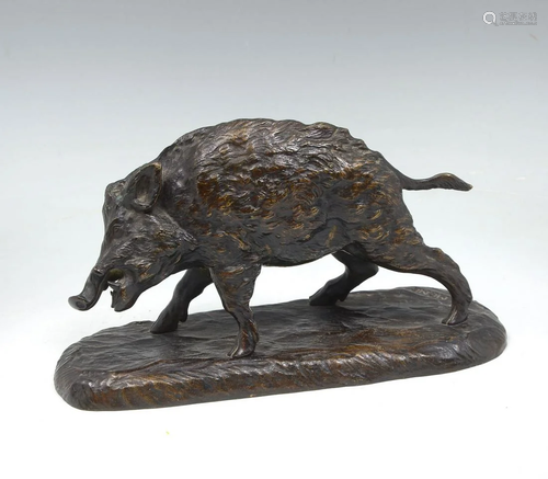 P. J. MENE WILD BOAR BRONZE