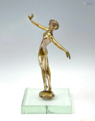 LORENZL DANCING NUDE BRONZE