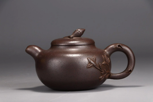 MASTER MADE ORCHID PATTERNING ZISHA TEAPOT