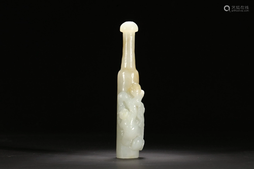 HETIAN JADE DUO'ZI'DUO'FU CIGARETTE-H…