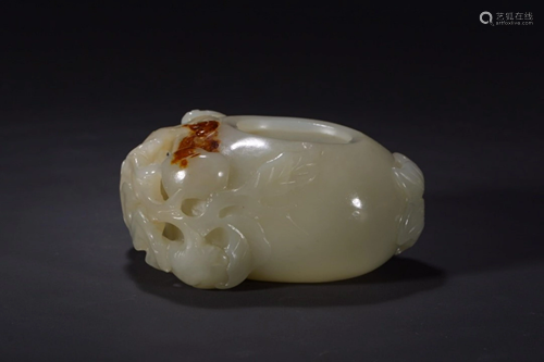 A HETIAN JADE ORNAMENT