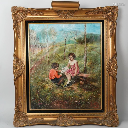 Antique Oil Painting