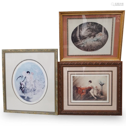 (3 Pc) Set of Louis Icart Offset Lithographs