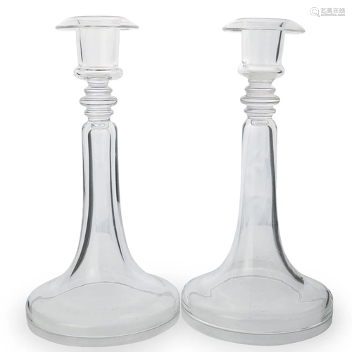 Baccarat Crystal Candlesticks