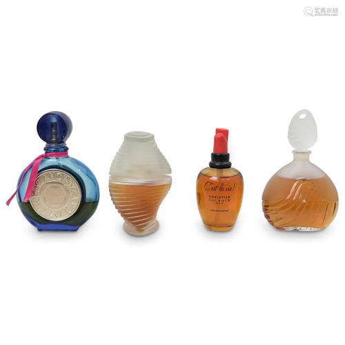 (4 Pc) Vintage Perfume Bottle Grouping