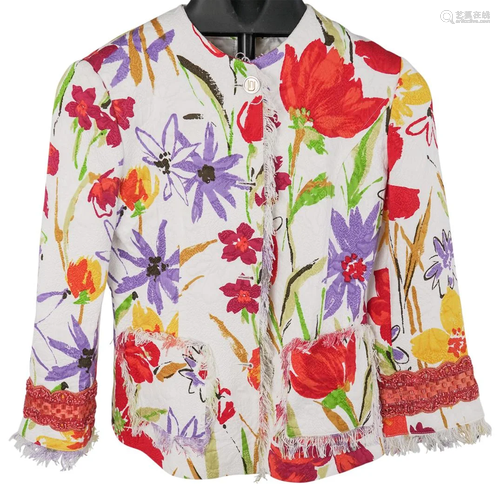 Dolce & Gabbana Vibrant Floral Jacket