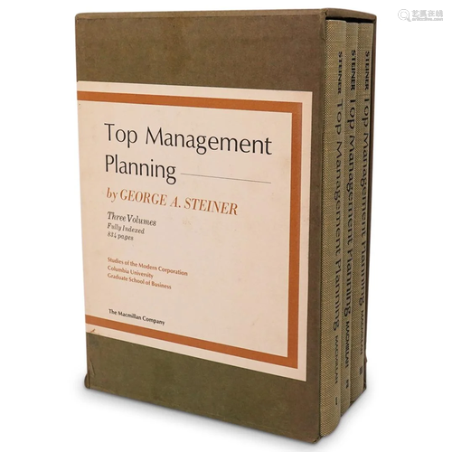 (3 Pc) Set of Top Management Planning Books