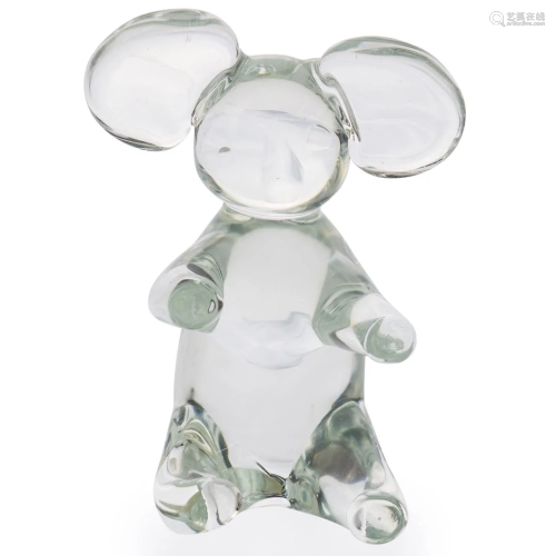 Zanetti Murano Glass Koala Figurine