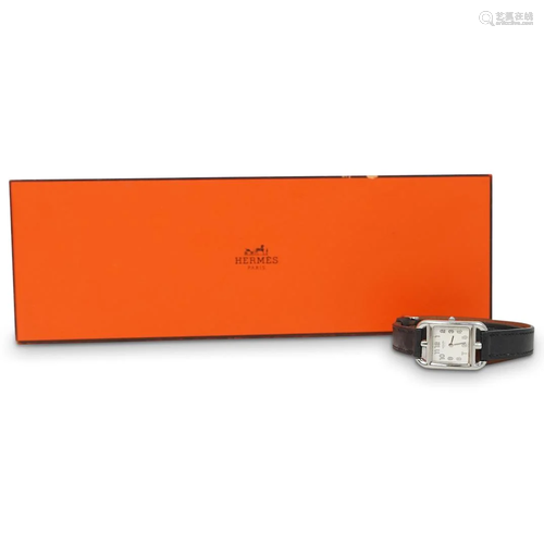 Hermes Cape Cod Leather Band Watch