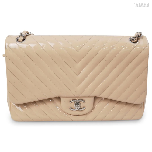 Chanel Double Flap Chevron Bag